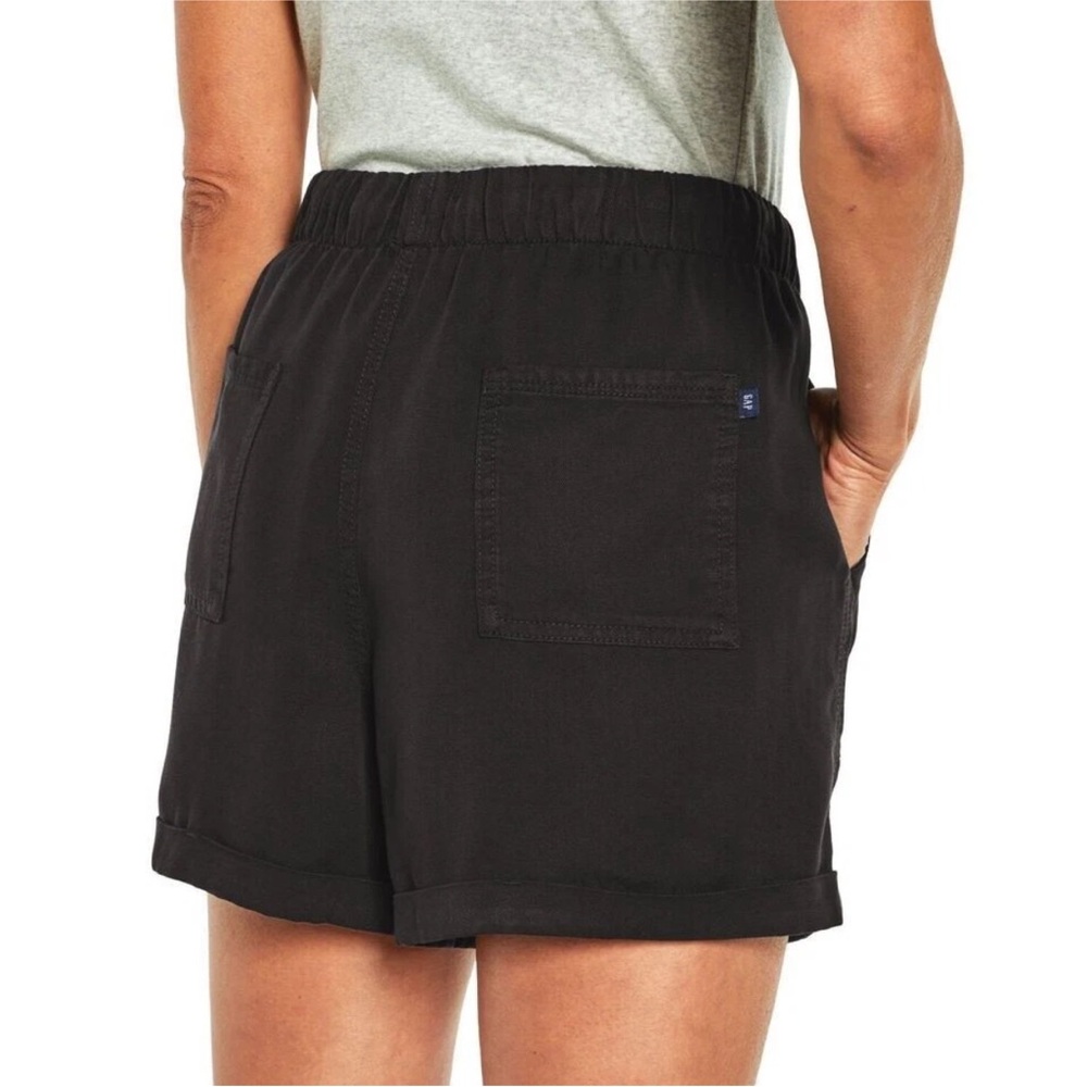 GAP tencel shorts women’s xl NWT black - Picture 3 of 10